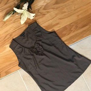 Banana Republic Petite Tank Olive Sleeveless #202